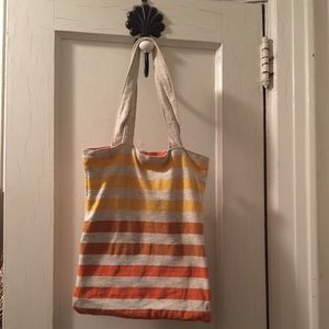 Striped Tote Bag
